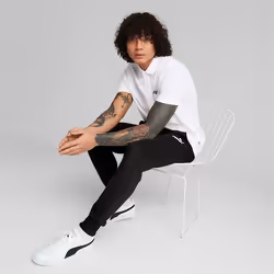Puma Polo Essentials Pique Blanc Homme - Vue supplémentaire 4