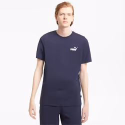 PUMA 586668_06_S, Adulte, Mâle, S, SML, Peacoat, Encolure torsadée