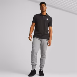Puma Polo Essentials Pique Noir Homme - Vue supplémentaire 4