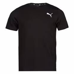 T-Shirt Essentials Logoprint Polyester Noir