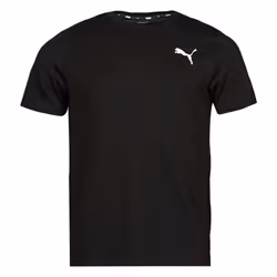 T-Shirt Essentials Logoprint Polyester Noir