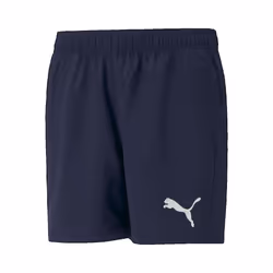 Short Active Polyester Bleu