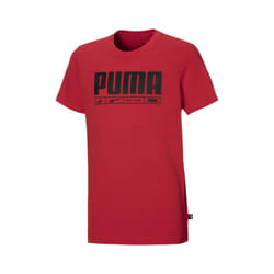T-shirt Rouge Garçon Puma High Risk