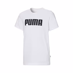T-shirt Blanc Garçon Puma Essential