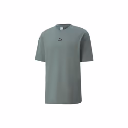 T shirt Puma classics boxy tee Homme Vert