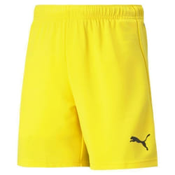 Short enfant Puma Team Rise - jaune or/noir - 10 ans