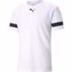 Maillot dentraînement - Puma - Teamrise - Blanc/noir - Manches courtes - Respirant