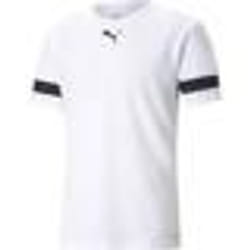 Maillot dentraînement - Puma - Teamrise - Blanc/noir - Manches courtes - Respirant