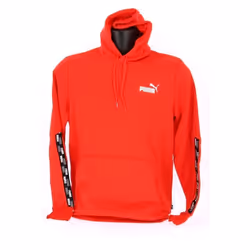 SWEAT-SHIRT SPORT A CAPUCHE ROUGE A HAUT RISQUE PUMA 589411 11 POUR HOMMES :