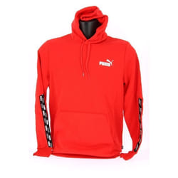 SWEAT-SHIRT SPORT A CAPUCHE ROUGE A HAUT RISQUE PUMA 589411 11 POUR HOMMES :