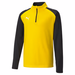 Sweatshirt 1/4 zip enfant Puma teamLIGA