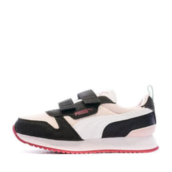 Baskets Fille - Puma - Blanc - Taille 33 - Fermeture Scratch - Talon Plat