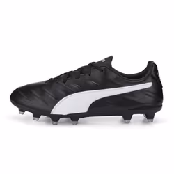 Puma King Pro 21 FG Noir Cuir de Kangourou