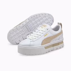 Puma Mayze Lth White / Peyote