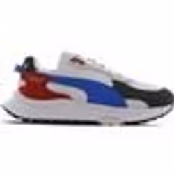 Basket Blanche/Rouge Garçon Puma Wild Rider