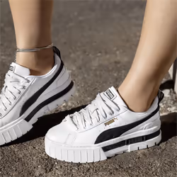 Puma Mayze Lth White / Black - Vue supplémentaire 7