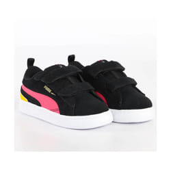 Basket Puma suede bloc Garçon Noir