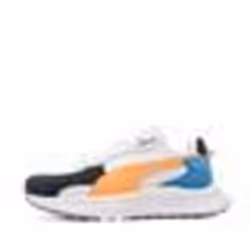 Baskets - Puma - Garçon - Blanc - Taille 37 - Lacets - Plat
