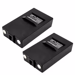 2x Batterie pour Hiab XS Drive Hiab Olsberg Hiab Hi Drive 4000 Hiab 2055112 - 804572 9836713 9836721 FUA 41 2000mAh