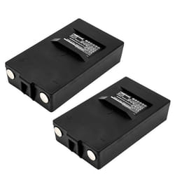 2x Batterie pour Hiab XS Drive Hiab Olsberg Hiab Hi Drive 4000 Hiab 2055112 - 804572 9836713 9836721 FUA 41 2000mAh