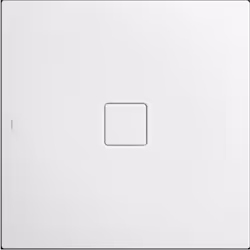 Kaldewei Conoflat 1x receveur de douche design clair et puriste diamètre trou dévacuation 120 mm acier émaillé Kaldewei confo ...