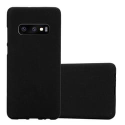 Housse pour Samsung Galaxy S10e Coque en FROST NOIR Case Cover Protection Silicone TPU Etui