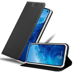 Coque pour Samsung Galaxy S10e Etui en CLASSY NOIR Housse Case Cover Protection fermeture magnétique Portefeuille Wallet