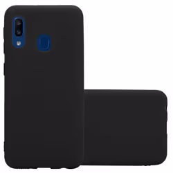 Coque pour Samsung Galaxy A10e / A20e Etui en CANDY NOIR Housse Case Cover Protection Silicone TPU Case