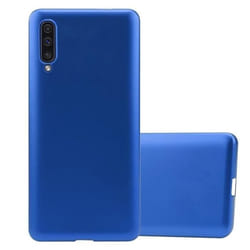 Coque pour Samsung Galaxy A50 4G / A50s / A30s Housse en METALLIC BLEU Etui Case Cover Protection Silicone TPU Cover matte