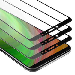 3x Plein Verre Trempé décran pour Xiaomi Mi MAX 2 Film protection en TRANSPARENT avec NOIR durci Tempered Glass