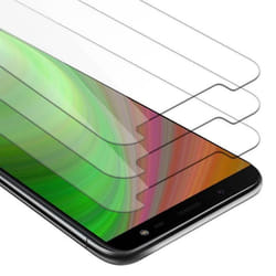 Verre de protection pour Samsung Galaxy J6 2018 - Cadorabo - Haute transparence - Résistant - Pack de 3