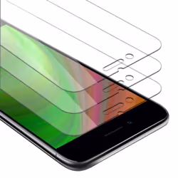 Cadorabo DE-141660, Apple, iPhone 6 / 6S, Résistant aux rayures, Incassable, Résistant à l’eau, Transparent, 3 pièce(s)
