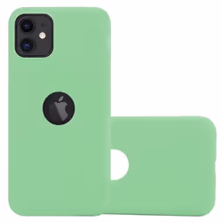 Coque pour Apple iPhone 11 Etui en CANDY VERT PASTEL Housse Case Cover Protection Silicone TPU Case
