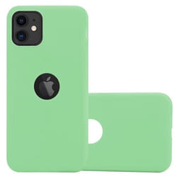 Coque pour Apple iPhone 11 Etui en CANDY VERT PASTEL Housse Case Cover Protection Silicone TPU Case