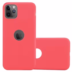 Coque pour Apple iPhone 11 PRO Etui en CANDY ROUGE Housse Case Cover Protection Silicone TPU Case