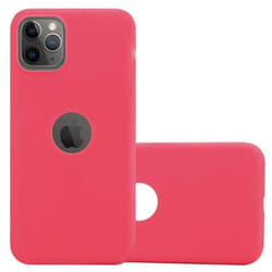 Coque pour Apple iPhone 11 PRO Etui en CANDY ROUGE Housse Case Cover Protection Silicone TPU Case