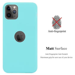 Cadorabo coque pour Apple iPhone 11 PRO MAX (XI) - en Bleu - Protection Souple en Silicone TPU avec Anti-Choc