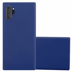 Coque pour Samsung Galaxy NOTE 10 PLUS Etui en CANDY BLEU FONCÉ Housse Case Cover Protection Silicone TPU Case