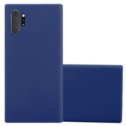 Coque pour Samsung Galaxy NOTE 10 PLUS Etui en CANDY BLEU FONCÉ Housse Case Cover Protection Silicone TPU Case