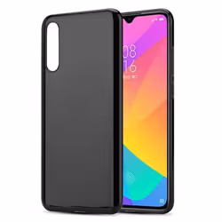 Coque pour Xiaomi Mi CC9 Housse en NOIR Etui Case Protection Silicone TPU telephone portable