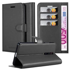 Coque pour Xiaomi Mi 9T / Mi 9T PRO / RedMi K20 / RedMi K20 PRO Housse en NOIR DE JAIS Etui Case Cover Protection fermeture