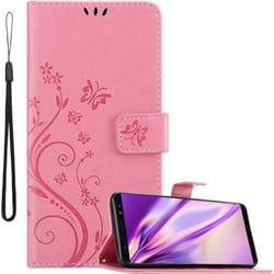 Coque pour Samsung Galaxy NOTE 8 Housse en ROSE FLORAL Etui Case Cover Protection Floral Portefeuille Wallet