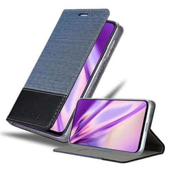 Coque pour Honor 9X PRO Housse en BLEU FONCÉ NOIR Etui Case Cover Protection fermeture magnétique