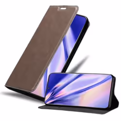 Coque pour Samsung Galaxy NOTE 10 PLUS Housse en MARRON CAFÉ Etui Case Cover Protection Portefeuille Wallet