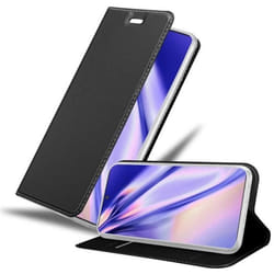 Coque pour Samsung Galaxy NOTE 10 PLUS Etui en CLASSY NOIR Housse Case Cover Protection fermeture magnétique Portefeuille Wallet