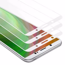 3x Plein Verre Trempé décran pour Vivo Y71 Film protection en TRANSPARENT avec BLANC durci Tempered Glass