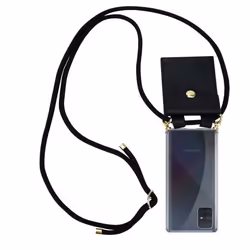 Coque Collier - CADORABO - Samsung Galaxy A51 - Silicone TPU - Cordon Robuste - Pochette Intégrée