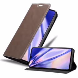 Coque pour Samsung Galaxy A41 Housse en MARRON CAFÉ Etui Case Cover Protection Portefeuille Wallet