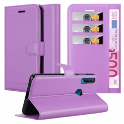Cadorabo Coque pour Alcatel 1s 2020 en ORCHIDÉE VIOLETS - Housse Protection avec Fermoire Magnétique Stand Horizontal et Fent ...