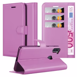 Coque - CADORABO - Samsung Galaxy A11 - Similicuir - Violet - Fonction Stand